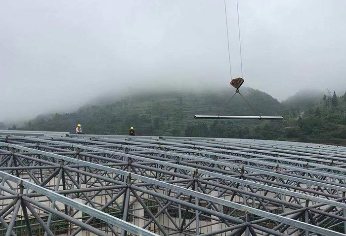 泊头网架施工